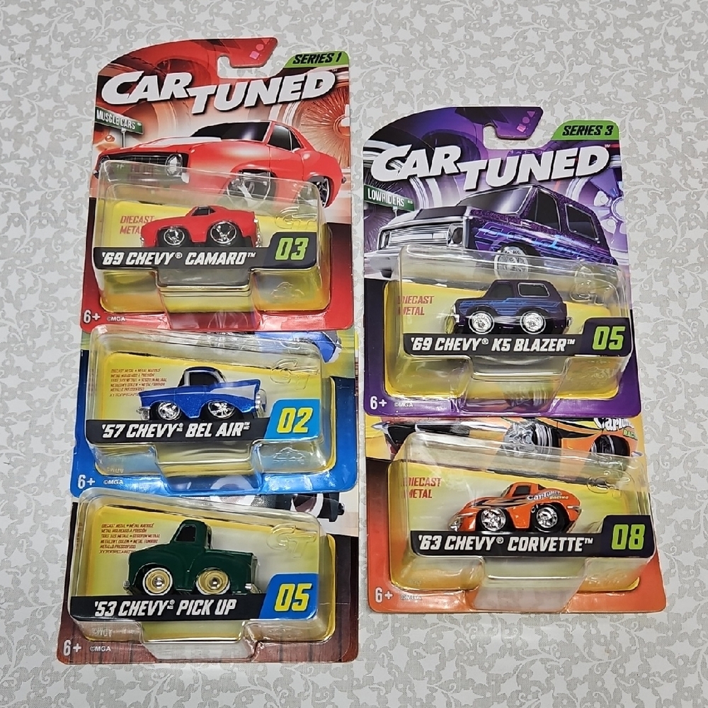 Car Tuned Series 1 2 3 Lowrider Chevy Cars MGA Entertainment